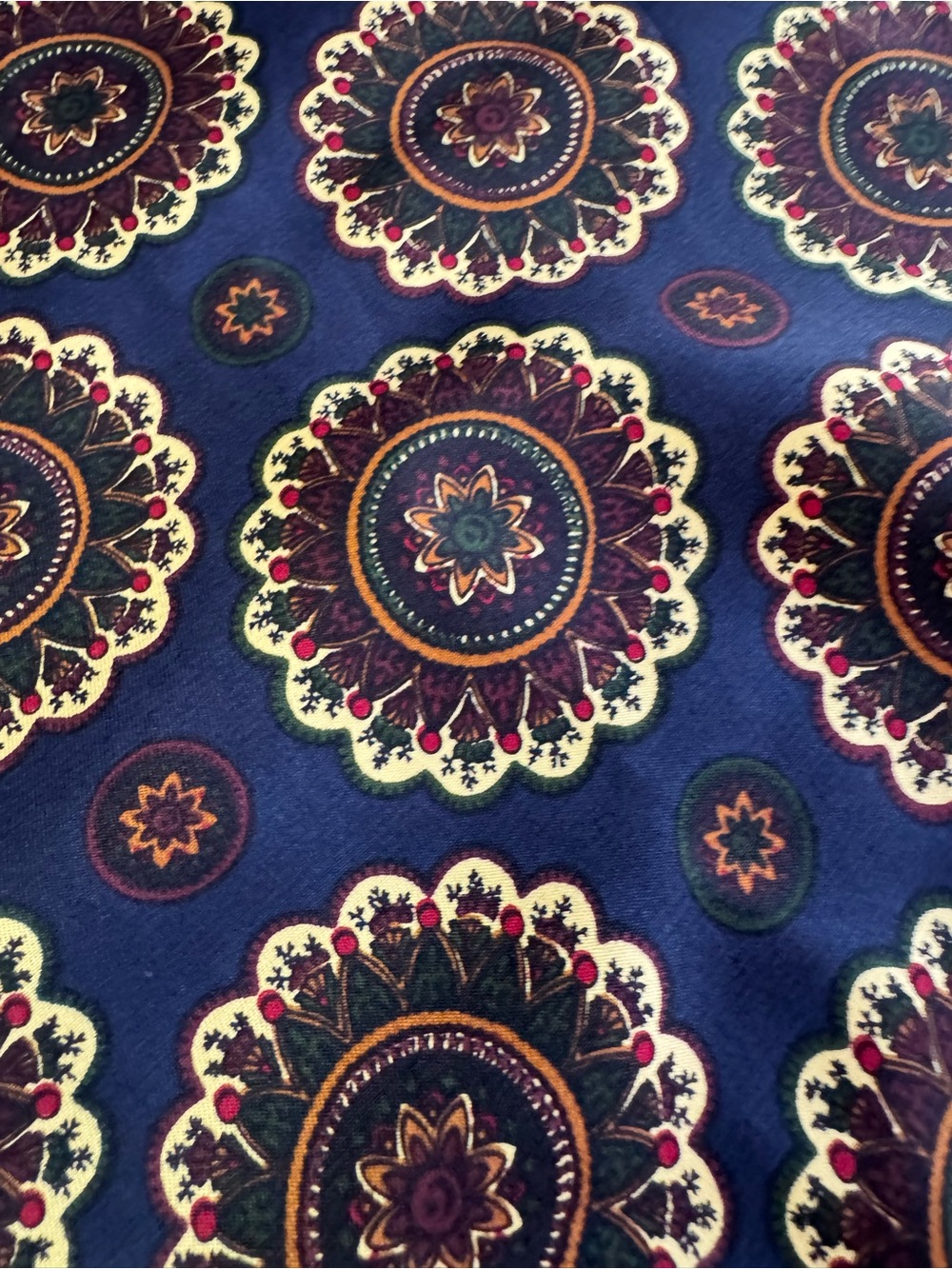 Vintage Dunhill Reversible Cashmere Silk Scarf - Picture 6 of 16